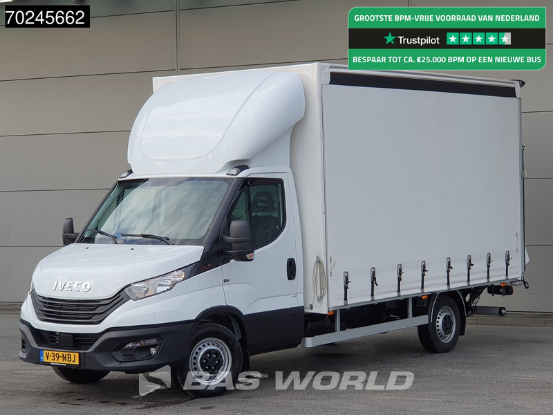 Iveco Daily 35S18 3.0L Laadklep 180PK Schuifzeilen Airco Cruise Bakwagen Euro6 Meubelbak Zeilenwagen Schuifzeil Plane 22m3 Airco Cruise cont - 커튼 사이드 밴 : 사진 1 Iveco Daily 35S18 3.0L Laadklep 180PK Schuifzeilen Airco Cruise Bakwagen Euro6 Meubelbak Zeilenwagen Schuifzeil Plane 22m3 Airco Cruise cont - 커튼 사이드 밴 : 사진 1