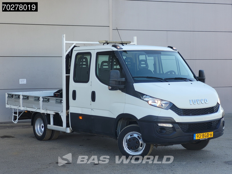 Iveco Daily 50C17 3.0L Automaat DC Open laadbak Kraan Hiab 017T-2 Airco APK 10-2025 Pickup Crane Kraanwagen Pritsche Airco Dubbel cabine - 플랫베드 밴 : 사진 3 Iveco Daily 50C17 3.0L Automaat DC Open laadbak Kraan Hiab 017T-2 Airco APK 10-2025 Pickup Crane Kraanwagen Pritsche Airco Dubbel cabine - 플랫베드 밴 : 사진 3
