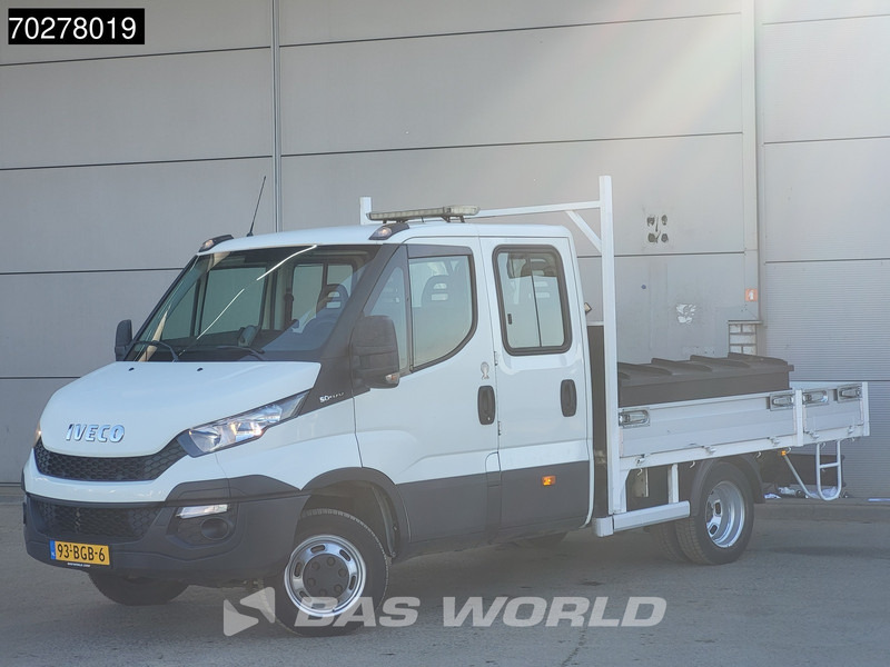 Iveco Daily 50C17 3.0L Automaat DC Open laadbak Kraan Hiab 017T-2 Airco APK 10-2025 Pickup Crane Kraanwagen Pritsche Airco Dubbel cabine - 플랫베드 밴 : 사진 5 Iveco Daily 50C17 3.0L Automaat DC Open laadbak Kraan Hiab 017T-2 Airco APK 10-2025 Pickup Crane Kraanwagen Pritsche Airco Dubbel cabine - 플랫베드 밴 : 사진 5