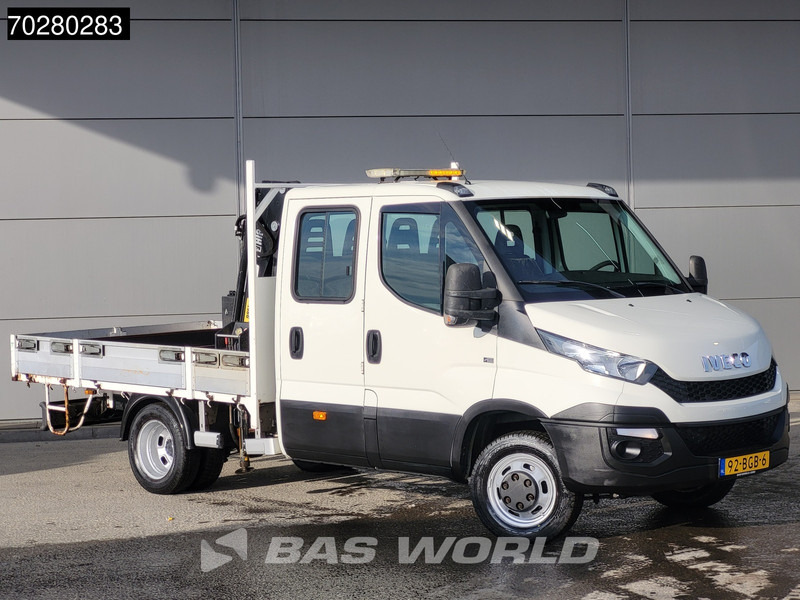 Iveco Daily 50C17 3,0L Automaat HIAB 017T-2 DC Open laadbak Dubbellucht Airco Euro6 Pickup Crane Kraanwagen Pritsche Airco Dubbel cabine - 플랫베드 밴 : 사진 3 Iveco Daily 50C17 3,0L Automaat HIAB 017T-2 DC Open laadbak Dubbellucht Airco Euro6 Pickup Crane Kraanwagen Pritsche Airco Dubbel cabine - 플랫베드 밴 : 사진 3