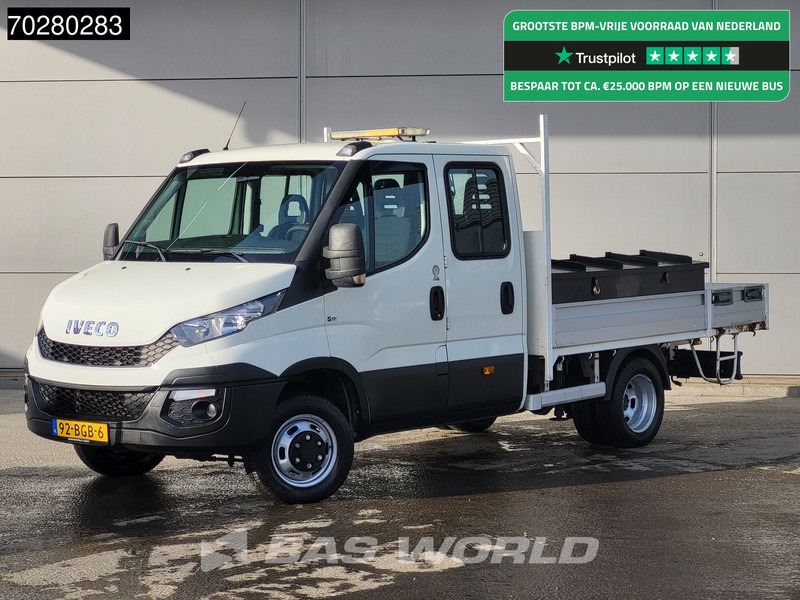 Iveco Daily 50C17 3,0L Automaat HIAB 017T-2 DC Open laadbak Dubbellucht Airco Euro6 Pickup Crane Kraanwagen Pritsche Airco Dubbel cabine - 플랫베드 밴 : 사진 1 Iveco Daily 50C17 3,0L Automaat HIAB 017T-2 DC Open laadbak Dubbellucht Airco Euro6 Pickup Crane Kraanwagen Pritsche Airco Dubbel cabine - 플랫베드 밴 : 사진 1