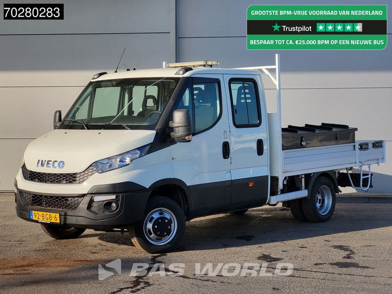 Iveco Daily 50C17 3,0L Automaat HIAB 017T-2 DC Open laadbak Kraan Dubbellucht Airco Euro6 Pickup Crane Kraanwagen Pritsche Airco Dubbel cabi - 플랫베드 밴 : 사진 1 Iveco Daily 50C17 3,0L Automaat HIAB 017T-2 DC Open laadbak Kraan Dubbellucht Airco Euro6 Pickup Crane Kraanwagen Pritsche Airco Dubbel cabi - 플랫베드 밴 : 사진 1
