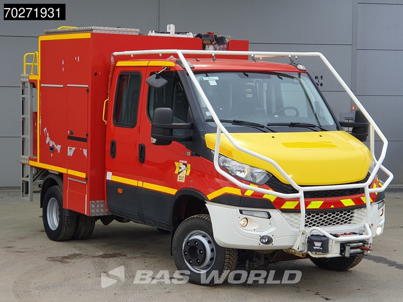 Iveco Daily 70C17 4x4 Achleitner Firetruck Brandweerwagen AWD Allrad Camper 1200liter Airco Dubbel cabine Trekhaak Cruise control - 구급차 : 사진 3 Iveco Daily 70C17 4x4 Achleitner Firetruck Brandweerwagen AWD Allrad Camper 1200liter Airco Dubbel cabine Trekhaak Cruise control - 구급차 : 사진 3