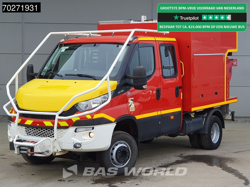 Iveco Daily 70C17 4x4 Achleitner Firetruck Brandweerwagen AWD Allrad Camper 1200liter Airco Dubbel cabine Trekhaak Cruise control - 구급차 : 사진 1 Iveco Daily 70C17 4x4 Achleitner Firetruck Brandweerwagen AWD Allrad Camper 1200liter Airco Dubbel cabine Trekhaak Cruise control - 구급차 : 사진 1