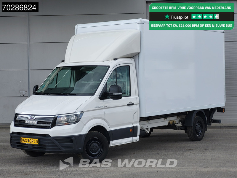 MAN TGE 3.140 Automaat Bakwagen Laadklep Airco Cruise Camera Euro6 Meubelbak Koffer 20m3 Airco Cruise control - 박스 밴 : 사진 1 MAN TGE 3.140 Automaat Bakwagen Laadklep Airco Cruise Camera Euro6 Meubelbak Koffer 20m3 Airco Cruise control - 박스 밴 : 사진 1
