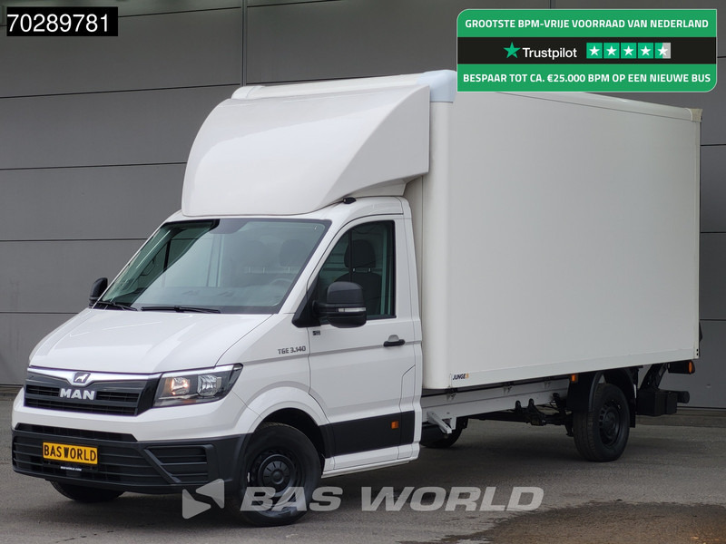MAN TGE 3.140 Laadklep Automaat Bakwagen Airco Cruise Camera Euro6 Meubelbak Koffer 21m3 Airco - 박스 밴 : 사진 1 MAN TGE 3.140 Laadklep Automaat Bakwagen Airco Cruise Camera Euro6 Meubelbak Koffer 21m3 Airco - 박스 밴 : 사진 1