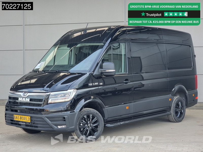 MAN TGE 3.180 180PK Automaat Black Edition L3H3 LED LM velgen Groot scherm CarPlay Camera 11m3 Airco Cruise control - 패널 밴 : 사진 1 MAN TGE 3.180 180PK Automaat Black Edition L3H3 LED LM velgen Groot scherm CarPlay Camera 11m3 Airco Cruise control - 패널 밴 : 사진 1