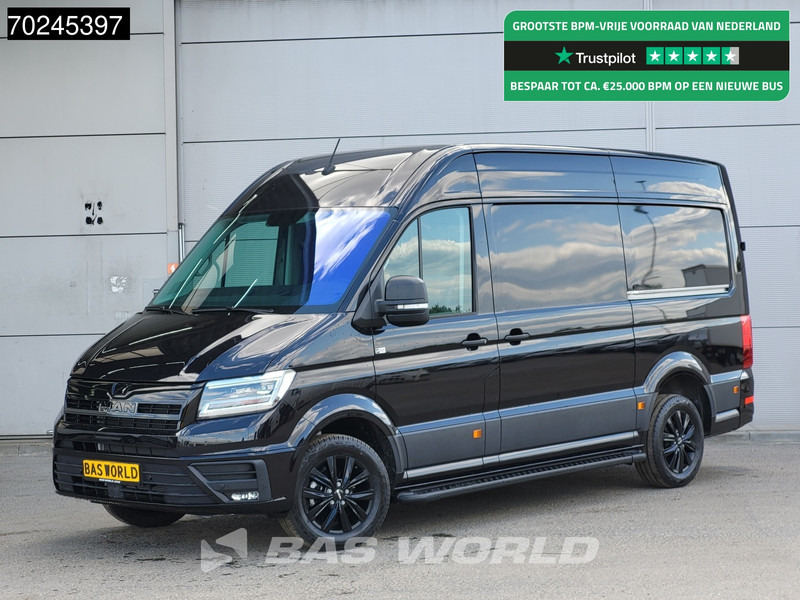 MAN TGE 3.180 Automaat Black Edition Dubbele Schuifdeur L3H3 Camera CarPlay LED Velgen L2H2 11m3 Airco Cruise control - 패널 밴 : 사진 1 MAN TGE 3.180 Automaat Black Edition Dubbele Schuifdeur L3H3 Camera CarPlay LED Velgen L2H2 11m3 Airco Cruise control - 패널 밴 : 사진 1