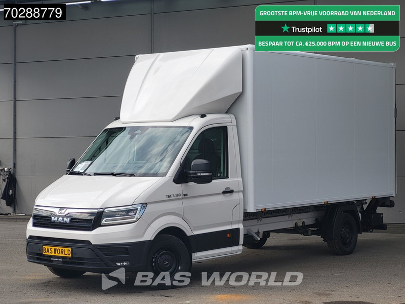 MAN TGE 3.180 Automaat Laadklep Bakwagen 2025 Facelift Navi LED Airco Cruise Euro6 Meubelbak Koffer 21m3 Airco Cruise control - 박스 밴 : 사진 1 MAN TGE 3.180 Automaat Laadklep Bakwagen 2025 Facelift Navi LED Airco Cruise Euro6 Meubelbak Koffer 21m3 Airco Cruise control - 박스 밴 : 사진 1
