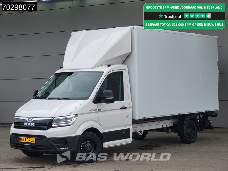 MAN TGE 3.180 Automaat Laadklep Bakwagen 2025 Facelift Navi LED Airco Cruise Euro6 Meubelbak Koffer Airco Cruise control - 박스 밴 : 사진 1 MAN TGE 3.180 Automaat Laadklep Bakwagen 2025 Facelift Navi LED Airco Cruise Euro6 Meubelbak Koffer Airco Cruise control - 박스 밴 : 사진 1