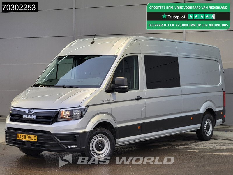 MAN TGE 3.180 Dubbel Cabine Automaat L4H3 Trekhaak Navi Airco Cruise Camera Euro6 L4 DC Doka Mixto Airco Dubbel cabine Trekhaak Cruise control - 패널 밴 : 사진 1 MAN TGE 3.180 Dubbel Cabine Automaat L4H3 Trekhaak Navi Airco Cruise Camera Euro6 L4 DC Doka Mixto Airco Dubbel cabine Trekhaak Cruise control - 패널 밴 : 사진 1