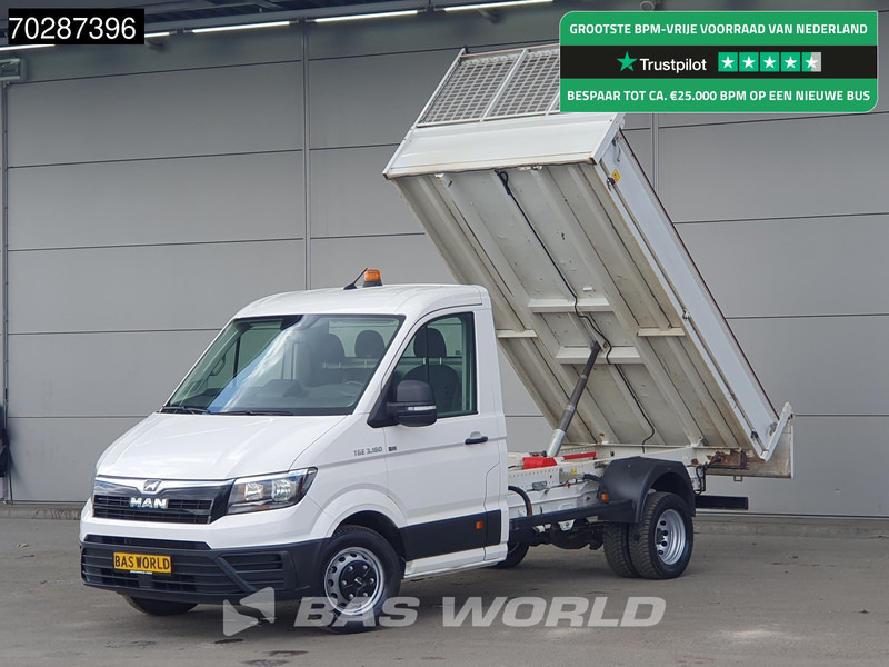 MAN TGE 3.180 Kipper Dubbellucht 3,5t Trekhaak Airco Cruise Euro6 Tipper Benne Kieper 2m3 Airco Trekhaak Cruise control - 덤프 밴 : 사진 1 MAN TGE 3.180 Kipper Dubbellucht 3,5t Trekhaak Airco Cruise Euro6 Tipper Benne Kieper 2m3 Airco Trekhaak Cruise control - 덤프 밴 : 사진 1