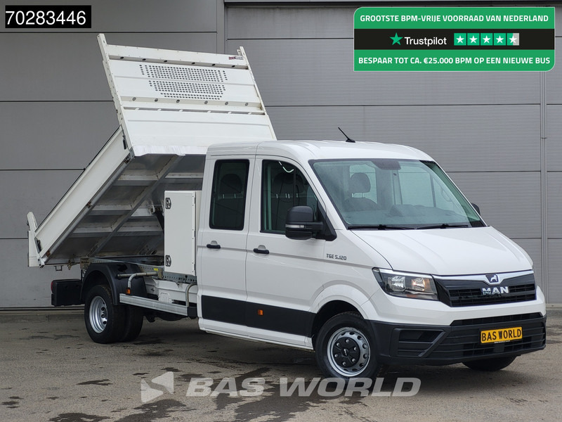 MAN TGE 5.120 Open Laadbak met Kist Dubbel Cabine Dubbellucht 3,5t Trekhaak Navi Airco Cruise Euro6 Pritsche Open Box Pickup Airco Dubbel cabi - 플랫베드 밴 : 사진 1 MAN TGE 5.120 Open Laadbak met Kist Dubbel Cabine Dubbellucht 3,5t Trekhaak Navi Airco Cruise Euro6 Pritsche Open Box Pickup Airco Dubbel cabi - 플랫베드 밴 : 사진 1
