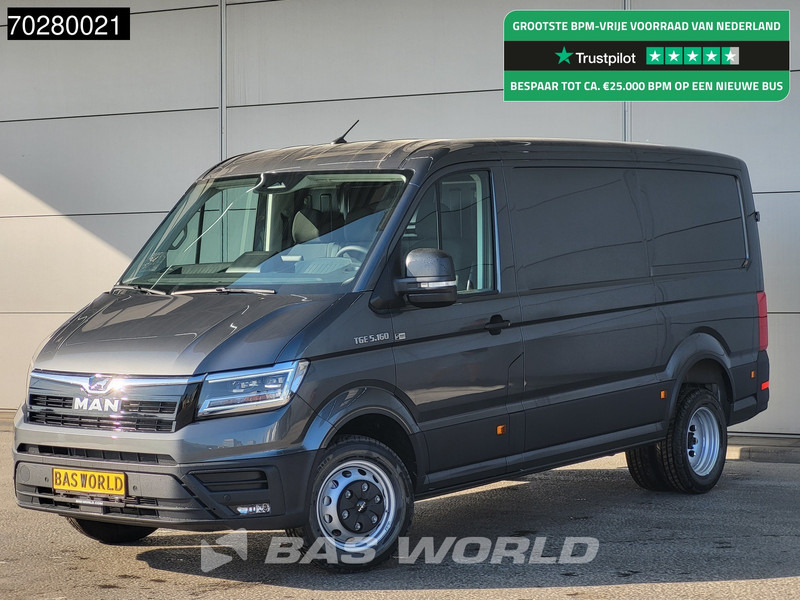 MAN TGE 5.160 Uniek! Dubbellucht 2025-Model Automaat L3H2 Laag Dak ACC Navi LED Airco Camera Parkeersensoren CarPlay Euro6 L2H1 11m3 Airco - 패널 밴 : 사진 1 MAN TGE 5.160 Uniek! Dubbellucht 2025-Model Automaat L3H2 Laag Dak ACC Navi LED Airco Camera Parkeersensoren CarPlay Euro6 L2H1 11m3 Airco - 패널 밴 : 사진 1