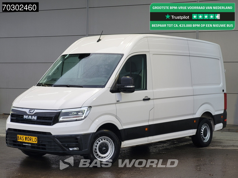 MAN eTGE 3.140 Elektrisch 115km WLTP 35,8kWh LED Navi Airco Cruise Camera Parkeersensoren v+a Airco Cruise control - 패널 밴, 전기 밴 : 사진 1 MAN eTGE 3.140 Elektrisch 115km WLTP 35,8kWh LED Navi Airco Cruise Camera Parkeersensoren v+a Airco Cruise control - 패널 밴, 전기 밴 : 사진 1