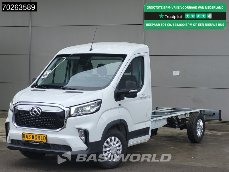 Maxus eDeliver 9 204PK 65kWh Elektrisch 140km WLTP Automaat Chassis Cabine L4 400cm WB Fahrgestell Airco - 밴, 전기 밴 : 사진 1 Maxus eDeliver 9 204PK 65kWh Elektrisch 140km WLTP Automaat Chassis Cabine L4 400cm WB Fahrgestell Airco - 밴, 전기 밴 : 사진 1