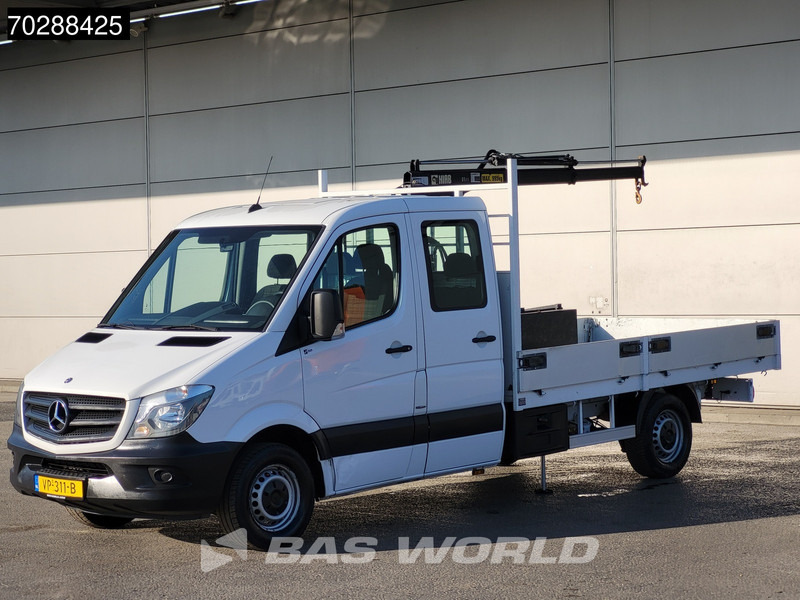 Mercedes-Benz Sprinter 310 CDI Kraanwagen Automaat HIAB 017T-2 Navi Airco Euro6 Kraan Crane Kranwagen Pickup Pritsche Airco - 플랫베드 밴 : 사진 2 Mercedes-Benz Sprinter 310 CDI Kraanwagen Automaat HIAB 017T-2 Navi Airco Euro6 Kraan Crane Kranwagen Pickup Pritsche Airco - 플랫베드 밴 : 사진 2