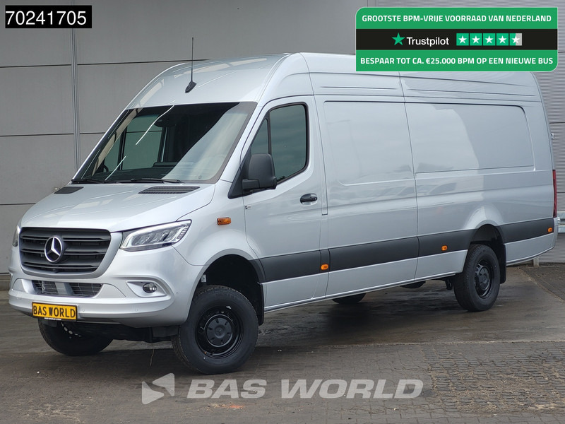 Mercedes-Benz Sprinter 319 CDI Automaat 4x4 190PK L4H2 XXL LED ACC Navi 360Camera 10'' MBUX CarPlay Parkeersensoren Euro6 4wd Allrad L4 Long 15m3 Airco - 패널 밴 : 사진 1 Mercedes-Benz Sprinter 319 CDI Automaat 4x4 190PK L4H2 XXL LED ACC Navi 360Camera 10'' MBUX CarPlay Parkeersensoren Euro6 4wd Allrad L4 Long 15m3 Airco - 패널 밴 : 사진 1