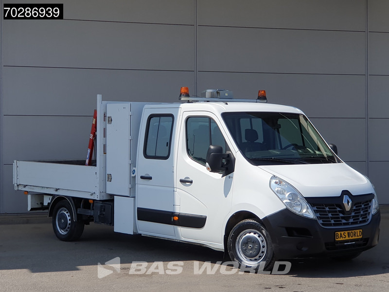 Renault Master 110PK Open Laadbak Kraanwagen HMF 52 Airco Cruise Euro6 Pickup Crane Kranwagen Pritsche Open Box Airco Cruise control - 플랫베드 밴 : 사진 5 Renault Master 110PK Open Laadbak Kraanwagen HMF 52 Airco Cruise Euro6 Pickup Crane Kranwagen Pritsche Open Box Airco Cruise control - 플랫베드 밴 : 사진 5