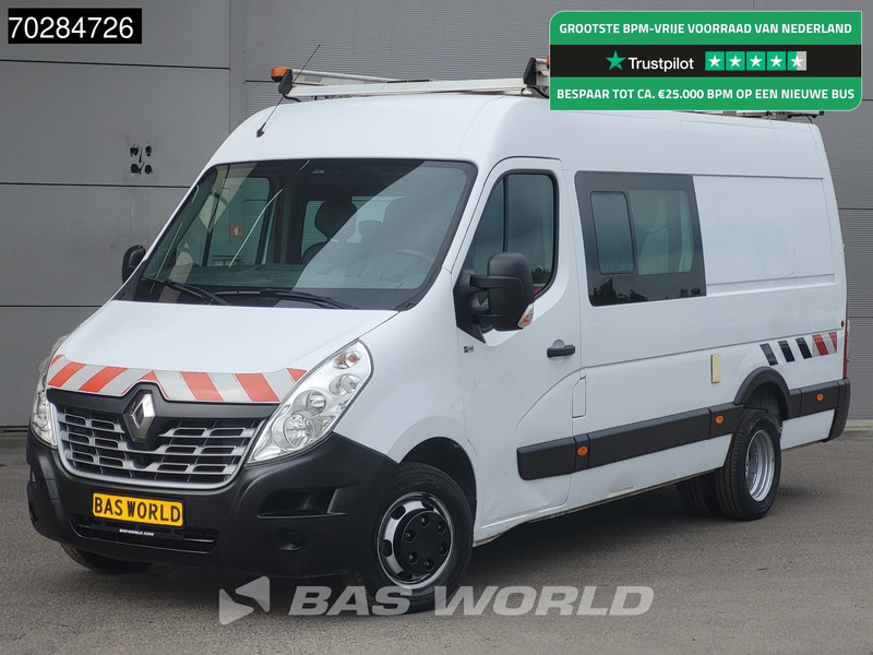 Renault Master 130pk Dubbel Cabine Dubbellucht L3H2 3,5t Trekhaak Airco Cruise Imperiaal Werkplaatsinrichting Euro6 DC Doka Mixto 8m3 Airco Trekhaak - 패널 밴 : 사진 1 Renault Master 130pk Dubbel Cabine Dubbellucht L3H2 3,5t Trekhaak Airco Cruise Imperiaal Werkplaatsinrichting Euro6 DC Doka Mixto 8m3 Airco Trekhaak - 패널 밴 : 사진 1