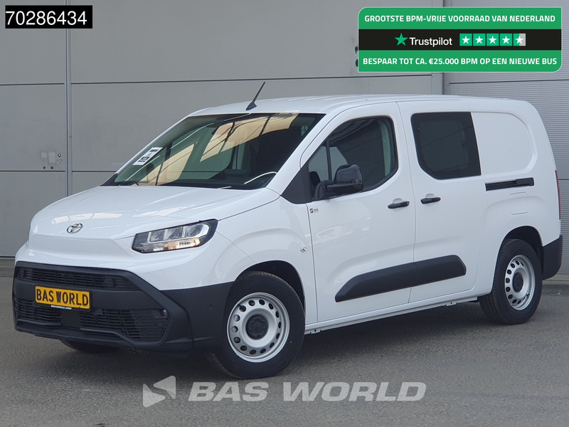 Toyota ProAce City Active 136pk Elektrisch 50kWh Long 2x Schuifdeur WLTP 275km LED Airco CarPlay Camera Parkeersensoren 3m3 Airco Cruise control - 소형 밴, 전기 밴 : 사진 1 Toyota ProAce City Active 136pk Elektrisch 50kWh Long 2x Schuifdeur WLTP 275km LED Airco CarPlay Camera Parkeersensoren 3m3 Airco Cruise control - 소형 밴, 전기 밴 : 사진 1