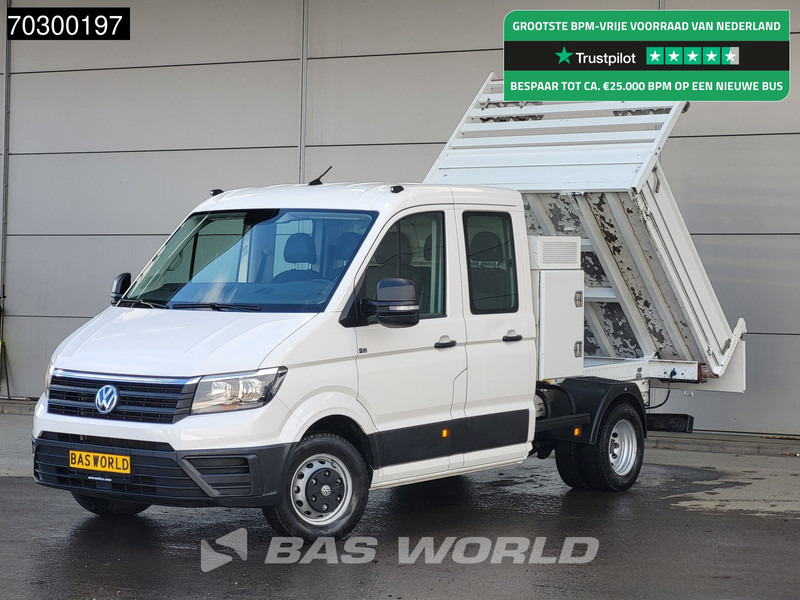 Volkswagen Crafter 177pk Kipper met Kist Dubbel Cabine Dubbellucht 3,5t Trekhaak Navi Airco Cruise Euro6 Tipper Benne Kieper Airco Trekhaak Cruise - 덤프 밴 : 사진 1 Volkswagen Crafter 177pk Kipper met Kist Dubbel Cabine Dubbellucht 3,5t Trekhaak Navi Airco Cruise Euro6 Tipper Benne Kieper Airco Trekhaak Cruise - 덤프 밴 : 사진 1