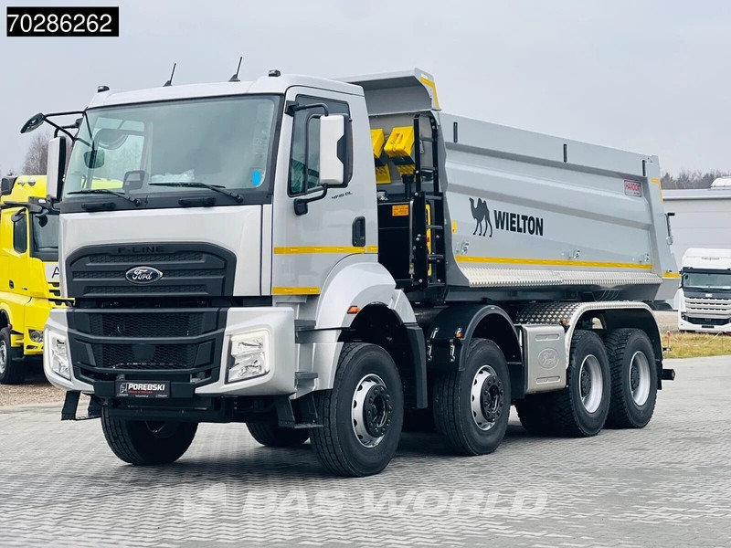 Ford F-Line 4145 8X4 NEW! 18m3 Wielton Tipper Steelsuspension Automatic Navi Euro 6 - 덤프트럭 : 사진 5 Ford F-Line 4145 8X4 NEW! 18m3 Wielton Tipper Steelsuspension Automatic Navi Euro 6 - 덤프트럭 : 사진 5