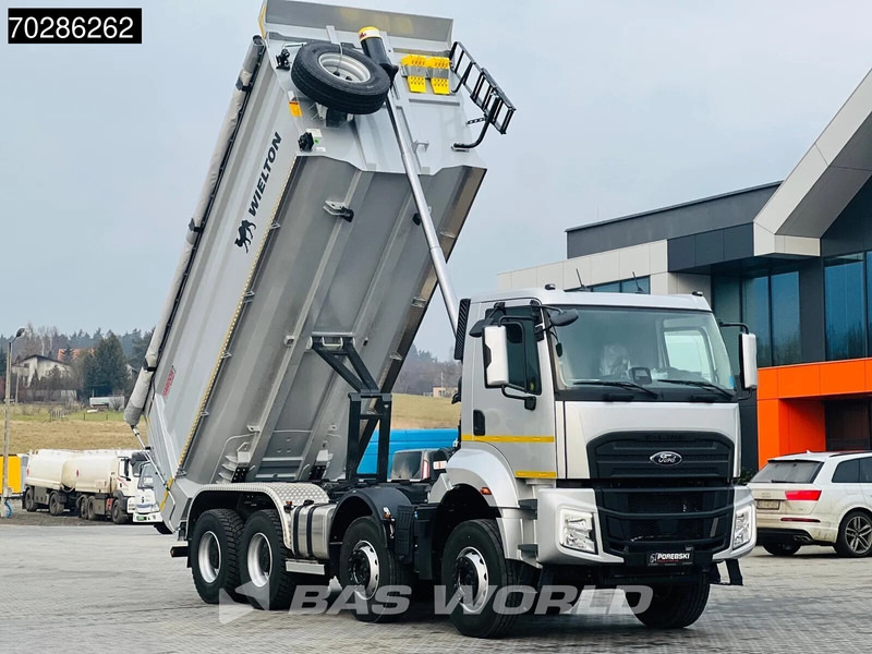 Ford F-Line 4145 8X4 NEW! 18m3 Wielton Tipper Steelsuspension Automatic Navi Euro 6 - 덤프트럭 : 사진 3 Ford F-Line 4145 8X4 NEW! 18m3 Wielton Tipper Steelsuspension Automatic Navi Euro 6 - 덤프트럭 : 사진 3