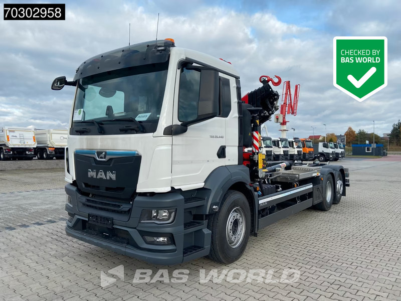 MAN TGS 26.440 6X2 NEW! Fassi 235A.0.25 Kran Crane Hyva 20-57-S Euro 6 - 후크 리프트 트럭, 크레인 트럭 : 사진 1 MAN TGS 26.440 6X2 NEW! Fassi 235A.0.25 Kran Crane Hyva 20-57-S Euro 6 - 후크 리프트 트럭, 크레인 트럭 : 사진 1