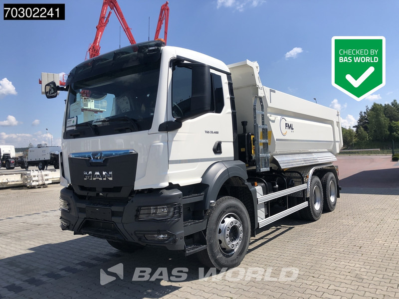 MAN TGS 33.400 6X4 NEW 17m3 KH Kipper Manual Steel suspension Big-Axle EURO 2 - 덤프트럭 : 사진 1 MAN TGS 33.400 6X4 NEW 17m3 KH Kipper Manual Steel suspension Big-Axle EURO 2 - 덤프트럭 : 사진 1