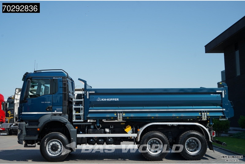 신규 덤프트럭 MAN TGS 33.480 TGS 6X6 11m3 KH-3-Way Kipper 6x6 Steel Suspension Automatic Big-Axle Euro 6 : 사진 20