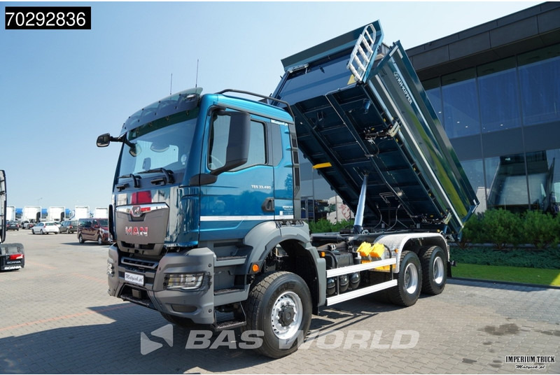 신규 덤프트럭 MAN TGS 33.480 TGS 6X6 11m3 KH-3-Way Kipper 6x6 Steel Suspension Automatic Big-Axle Euro 6 : 사진 6
