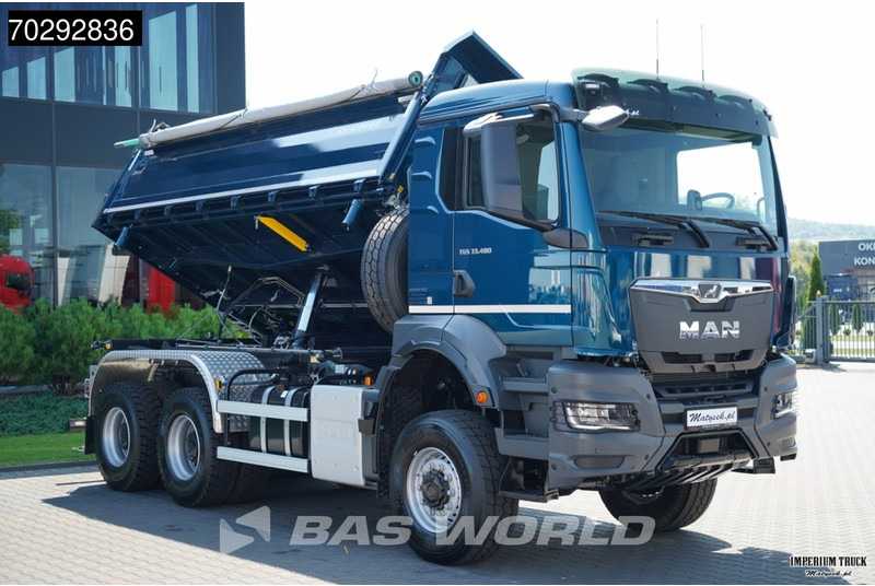 신규 덤프트럭 MAN TGS 33.480 TGS 6X6 11m3 KH-3-Way Kipper 6x6 Steel Suspension Automatic Big-Axle Euro 6 : 사진 15