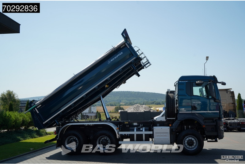 신규 덤프트럭 MAN TGS 33.480 TGS 6X6 11m3 KH-3-Way Kipper 6x6 Steel Suspension Automatic Big-Axle Euro 6 : 사진 9