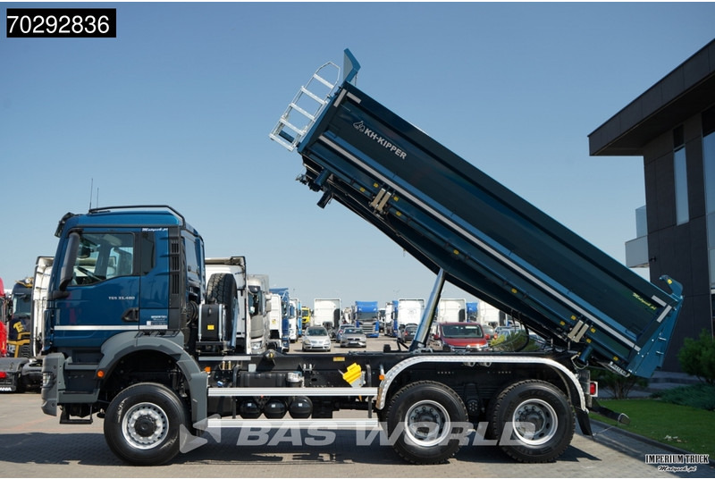 신규 덤프트럭 MAN TGS 33.480 TGS 6X6 11m3 KH-3-Way Kipper 6x6 Steel Suspension Automatic Big-Axle Euro 6 : 사진 7