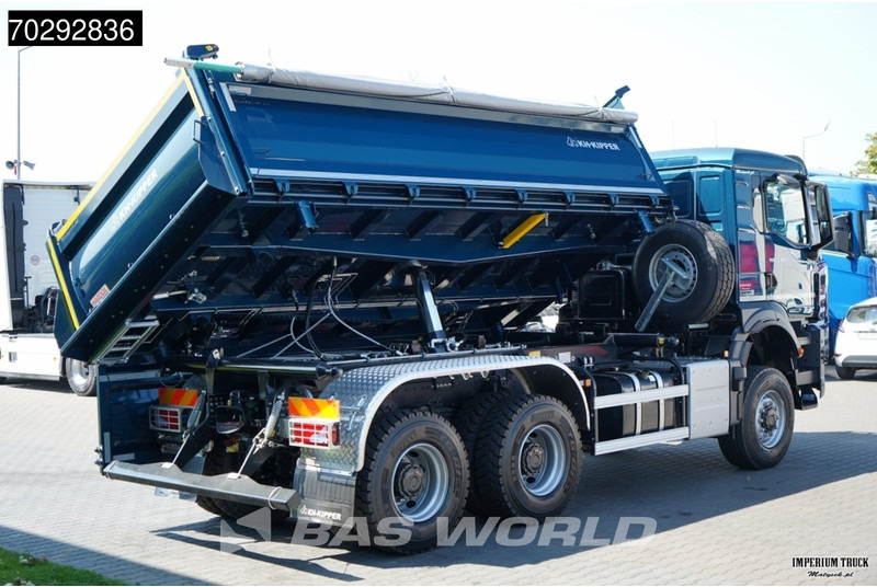 신규 덤프트럭 MAN TGS 33.480 TGS 6X6 11m3 KH-3-Way Kipper 6x6 Steel Suspension Automatic Big-Axle Euro 6 : 사진 16