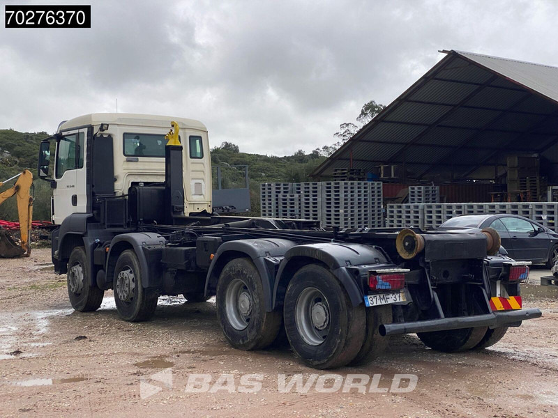 MAN TGS 35.400 8X4 Manual Retarder Big-Axle Steelsuspension Euro 5 - 후크 리프트 트럭 : 사진 2 MAN TGS 35.400 8X4 Manual Retarder Big-Axle Steelsuspension Euro 5 - 후크 리프트 트럭 : 사진 2