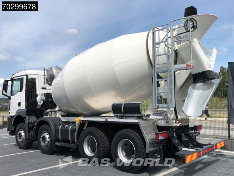 MAN TGS 35.440 8X4 NEW! 10m3 FML mixer Automatic Steel suspension Euro 6 - 콘크리트 믹서 트럭 : 사진 2 MAN TGS 35.440 8X4 NEW! 10m3 FML mixer Automatic Steel suspension Euro 6 - 콘크리트 믹서 트럭 : 사진 2