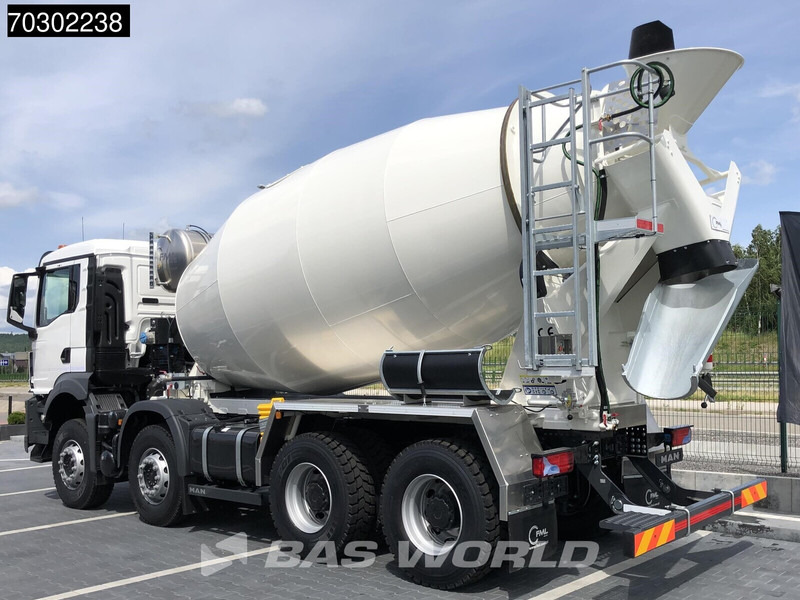 MAN TGS 41.400 8X4 10m3 FML mixer Steelsuspension Manual Airco EURO 2 - 콘크리트 믹서 트럭 : 사진 2 MAN TGS 41.400 8X4 10m3 FML mixer Steelsuspension Manual Airco EURO 2 - 콘크리트 믹서 트럭 : 사진 2