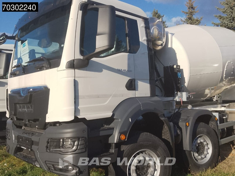 MAN TGS 41.400 8X4 12m3 FML mixer Steelsuspension Manual Airco EURO 2 - 콘크리트 믹서 트럭 : 사진 2 MAN TGS 41.400 8X4 12m3 FML mixer Steelsuspension Manual Airco EURO 2 - 콘크리트 믹서 트럭 : 사진 2