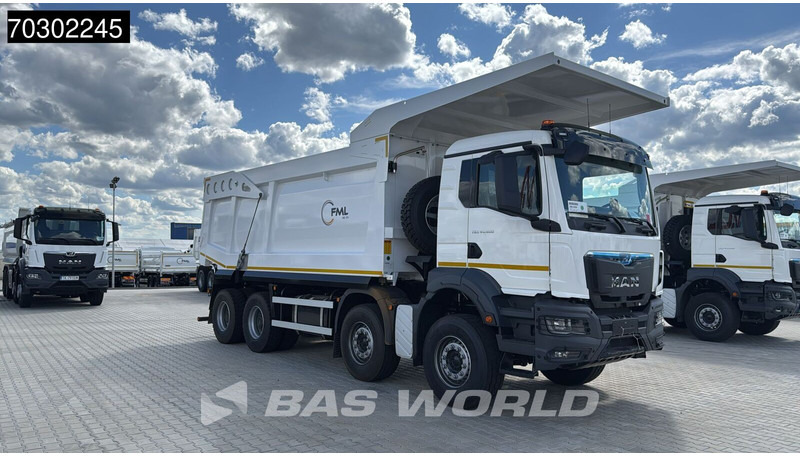 MAN TGS 41.400 8X4 23m3 Wielton Mining tipper Manual Steel suspension EURO 2 - 덤프트럭 : 사진 3 MAN TGS 41.400 8X4 23m3 Wielton Mining tipper Manual Steel suspension EURO 2 - 덤프트럭 : 사진 3