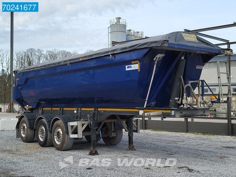 MOL MO4DAST3 3 axles 27m3 Liftachse Steel Tipper Hardox - 덤프 세미 트레일러 : 사진 3 MOL MO4DAST3 3 axles 27m3 Liftachse Steel Tipper Hardox - 덤프 세미 트레일러 : 사진 3