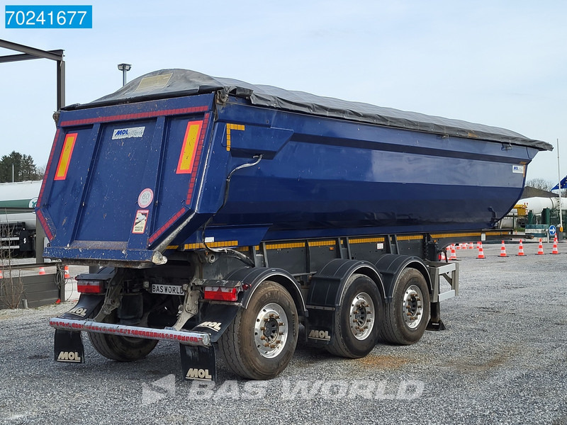 MOL MO4DAST3 3 axles 27m3 Liftachse Steel Tipper Hardox - 덤프 세미 트레일러 : 사진 5 MOL MO4DAST3 3 axles 27m3 Liftachse Steel Tipper Hardox - 덤프 세미 트레일러 : 사진 5