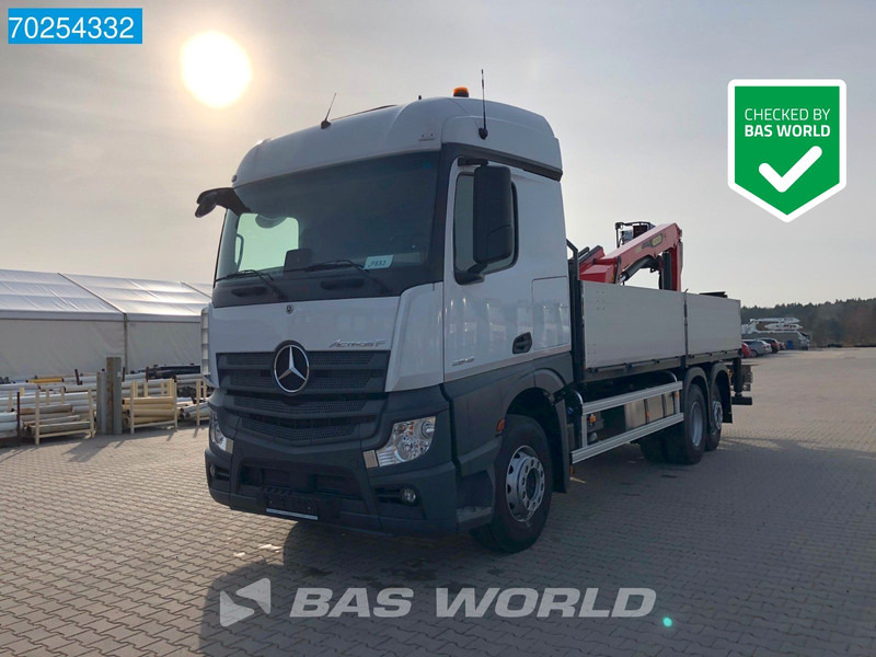 Mercedes-Benz Actros 2646 6X2 Palfinger PK 20.501 L Kran Crane Automatic Euro 6 - 드롭사이드/ 플랫베드 트럭, 크레인 트럭 : 사진 1 Mercedes-Benz Actros 2646 6X2 Palfinger PK 20.501 L Kran Crane Automatic Euro 6 - 드롭사이드/ 플랫베드 트럭, 크레인 트럭 : 사진 1