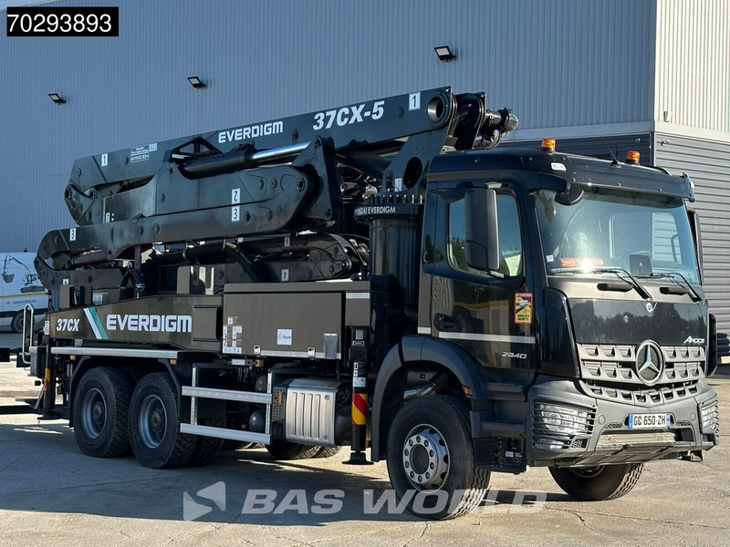 Mercedes-Benz Arocs 2840 Arocs 6X4 NEW! Everdigm 37CX-5 concrete pump Steel Suspension Automatic Euro 6 - 콘크리트 펌프 트럭 : 사진 3 Mercedes-Benz Arocs 2840 Arocs 6X4 NEW! Everdigm 37CX-5 concrete pump Steel Suspension Automatic Euro 6 - 콘크리트 펌프 트럭 : 사진 3
