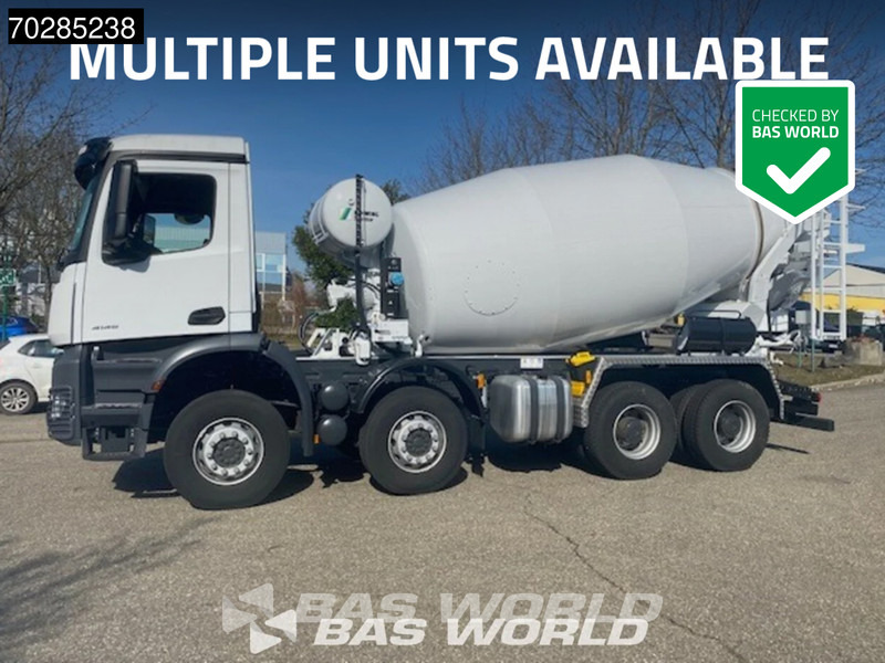 Mercedes-Benz Arocs 4145 8X4 10m3 Schwing Stetter mixer Manual Steelsuspension Euro 3 - 콘크리트 믹서 트럭 : 사진 1 Mercedes-Benz Arocs 4145 8X4 10m3 Schwing Stetter mixer Manual Steelsuspension Euro 3 - 콘크리트 믹서 트럭 : 사진 1