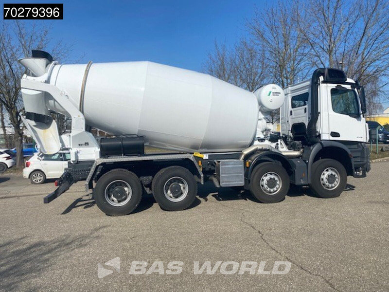 Mercedes-Benz Arocs 4145 8X4 10m3 Schwing Stetter mixer Manual Steelsuspension Euro 3 - 콘크리트 믹서 트럭 : 사진 3 Mercedes-Benz Arocs 4145 8X4 10m3 Schwing Stetter mixer Manual Steelsuspension Euro 3 - 콘크리트 믹서 트럭 : 사진 3