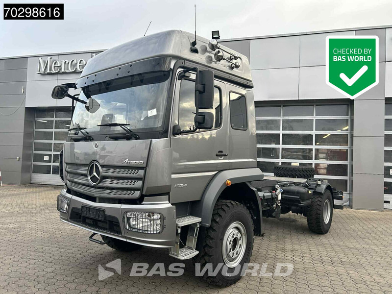 Mercedes-Benz Atego 1324 4X4 NEW 4x4 chassis Automatic Steelsuspension Euro 6 - 캡 새시 트럭 : 사진 1 Mercedes-Benz Atego 1324 4X4 NEW 4x4 chassis Automatic Steelsuspension Euro 6 - 캡 새시 트럭 : 사진 1