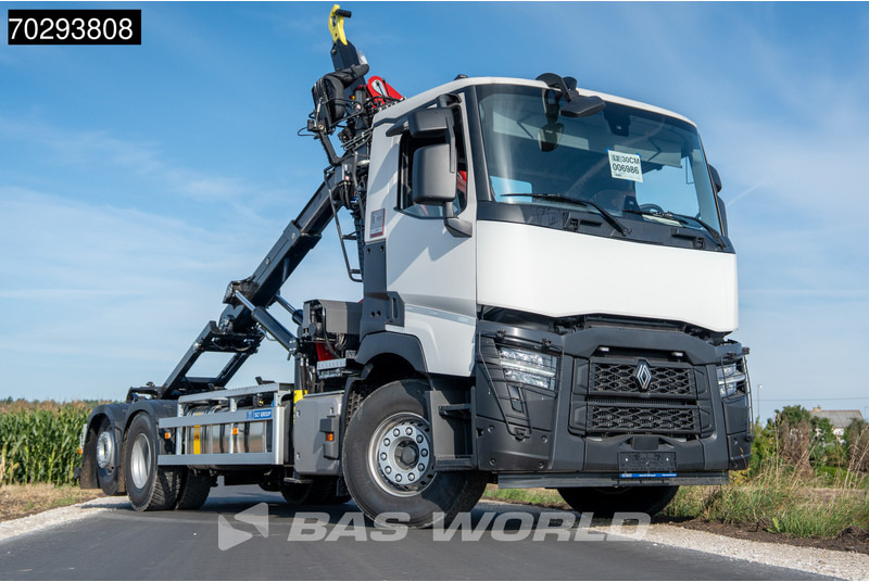 Renault C 480 C 6X2 Penz 15Z 9.5R Hiab 21 Tonnes Lift-Axle Euro 6 - 후크 리프트 트럭, 크레인 트럭 : 사진 3 Renault C 480 C 6X2 Penz 15Z 9.5R Hiab 21 Tonnes Lift-Axle Euro 6 - 후크 리프트 트럭, 크레인 트럭 : 사진 3
