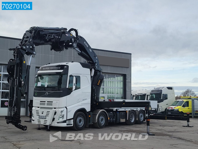 Volvo FH 460 8X2 Effer 1000 9S + 6S Kran + Fly-Jib Liftachse VEB+ Euro 6 - 드롭사이드/ 플랫베드 트럭, 크레인 트럭 : 사진 2 Volvo FH 460 8X2 Effer 1000 9S + 6S Kran + Fly-Jib Liftachse VEB+ Euro 6 - 드롭사이드/ 플랫베드 트럭, 크레인 트럭 : 사진 2